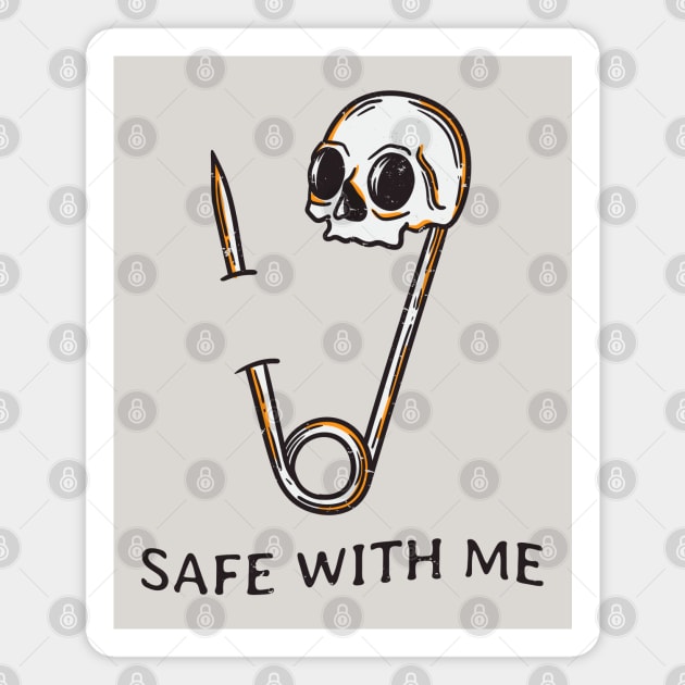 Safe With Me Magnet by machmigo